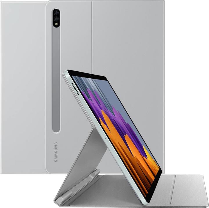 Produktbild Samsung Tab S7 Book Cover Light Gray (Galaxy Tab S7 11.0 (2020), Galaxy Tab S8)