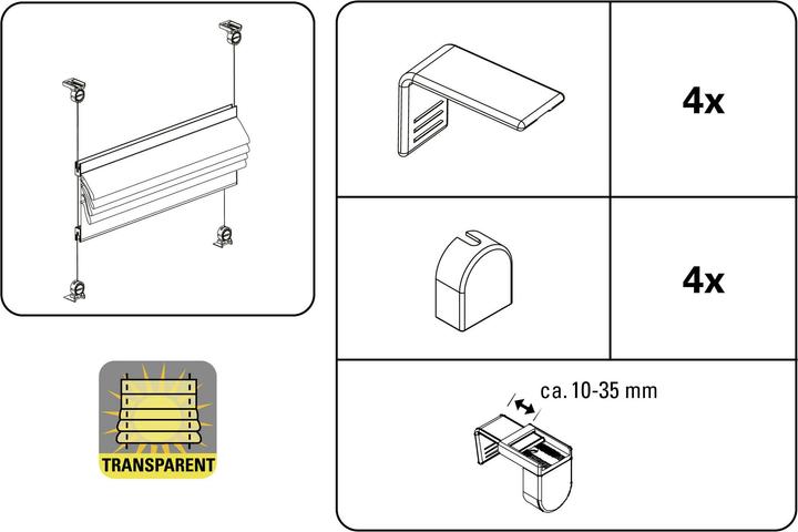 Image du produit Gardinia EasyFix (60 x 140 cm)