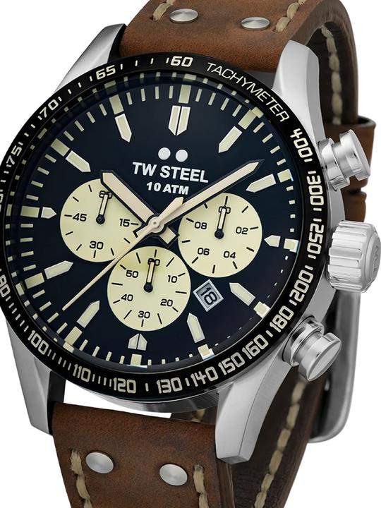 Produktbild TW-Steel VS120 Volante Chronograph 48mm 10ATM (Chronograph, 48 mm)
