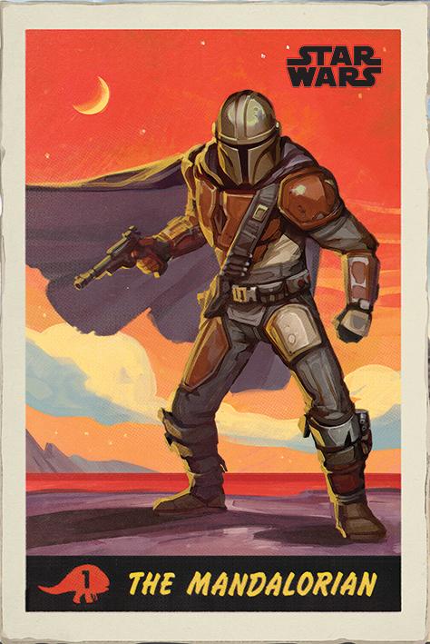 Produktbild Pyramid Star Wars: The Mandalorian - Maxi Poster Le Mandalorien (61 x 91 cm)
