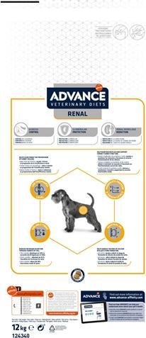 Immagine prodotto Advance Reni renali del cane (Adulto, 1 pz., 12200 g)