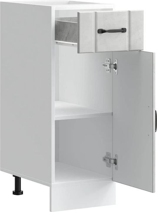 Immagine prodotto VidaXL Base per cucina Lucca Concrete grey Base per lavello in legno (30 x 46 x 81,5 cm)