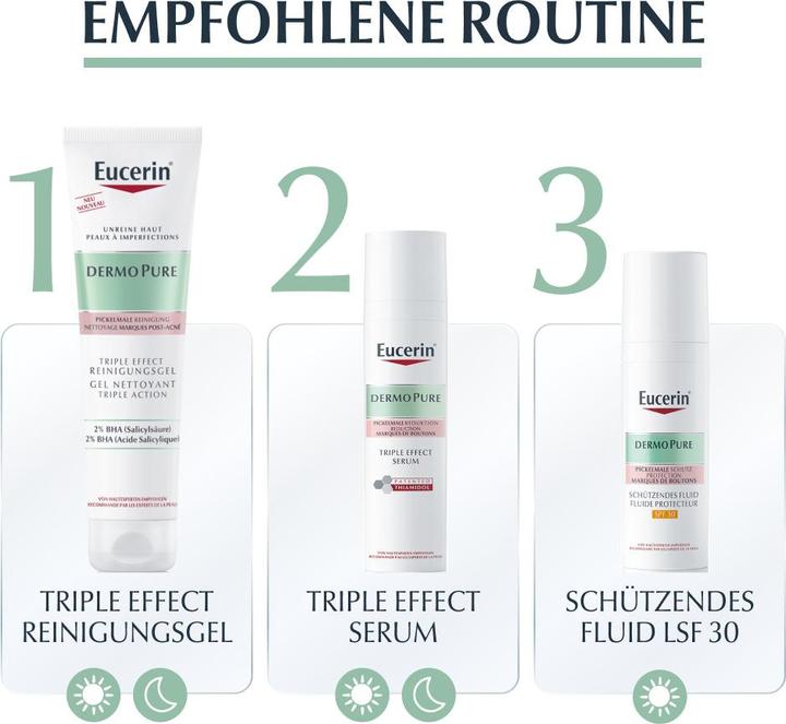 Produktbild Eucerin DermoPure Triple Effect Reinigungsgel (Gel, 150 ml)