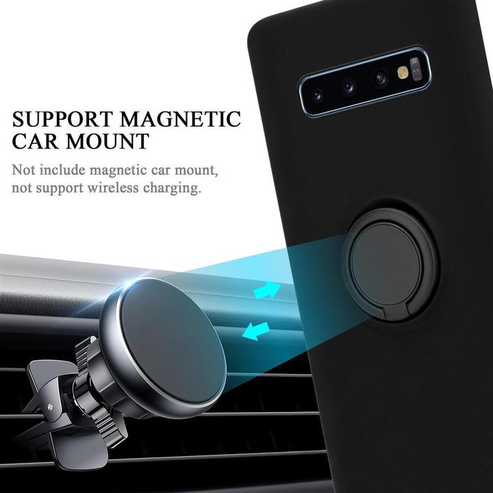 Image du produit Cadorabo TPU Liquid Ring Silicone Case Cover (Samsung Galaxy S10+)