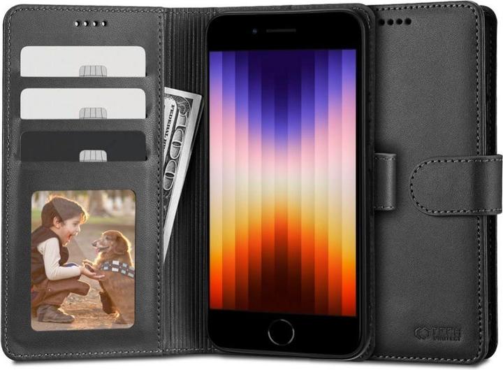 Tech-Protect PORTEFEUILLE IPHONE 7 / 8 / SE 2020 / 2022 NOIR (Apple iPhone 7)