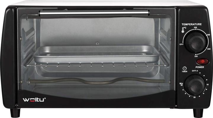 Image du produit Woltu Mini four 12 litres, blanc+noir