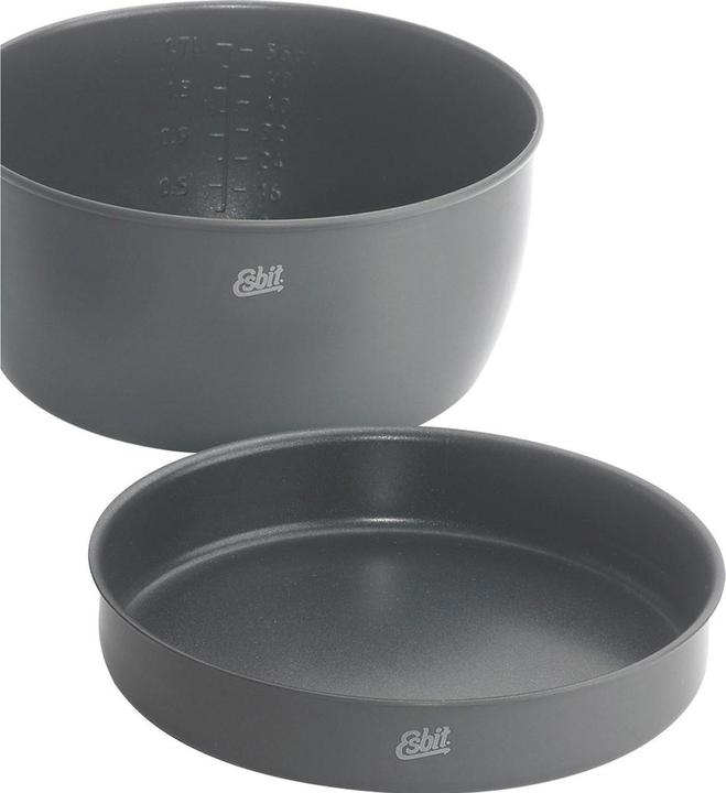 Actual product image Esbit CW2500NS aluminum cooking set non-stick