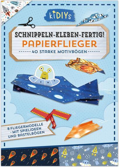 Actual product image Cut - glue - done! Paper aeroplane