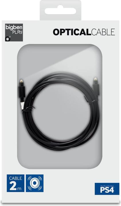 Image du produit Bigben Câble audio numérique optique Big Ben (2 m, Optique)