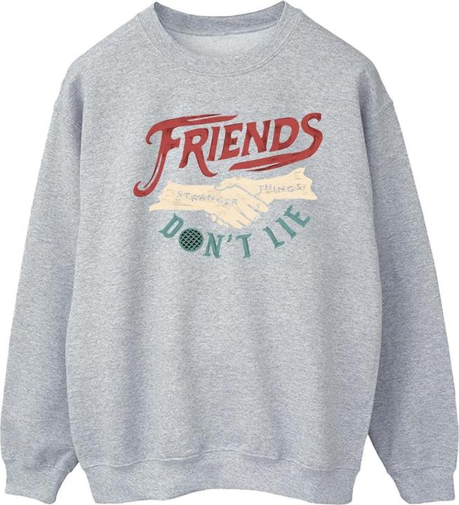 Image du produit Netflix - Sweat STRANGER THINGS FRIENDS DON'T LIE HANDS - Homme (L)