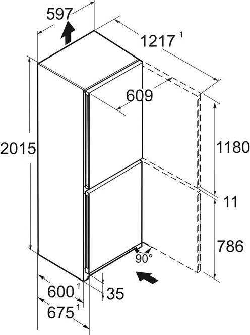 Image du produit Liebherr CNsda5723-22 Plus EasyFresh NoFrost (371 l)