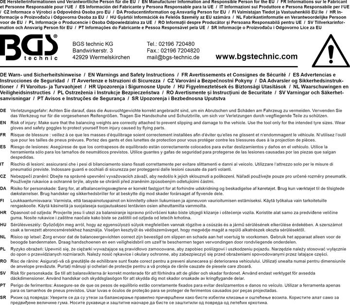 Produktbild BGS Auswuchtgewichte-Sortiment