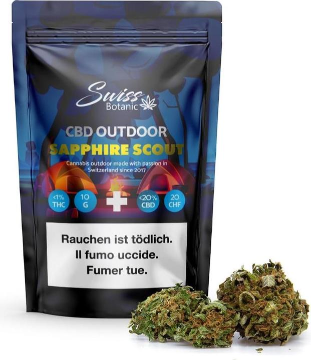 Actual product image Swiss Botanic Sapphire Scout (10 g, Outdoor)