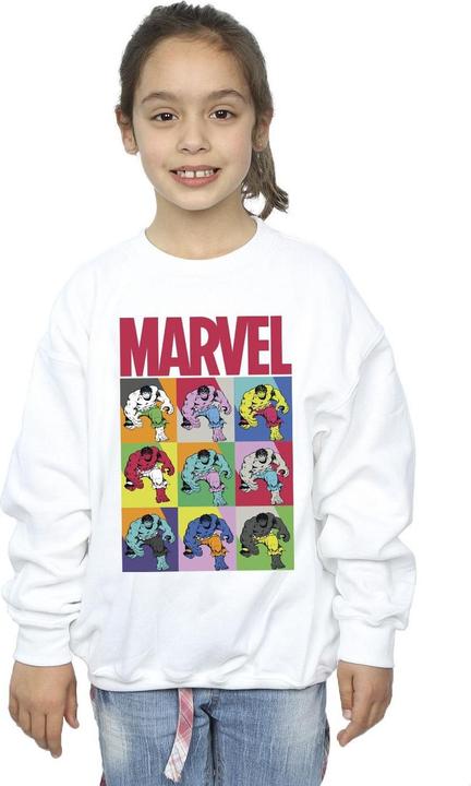 Produktbild Hulk Pop Art Sweatshirt Mädchen (152, 158)