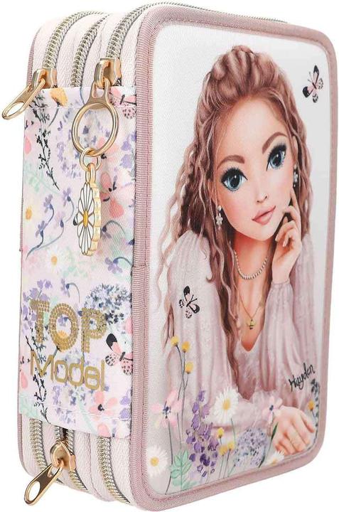 Actual product image Magni DEPESCHE TOPModel Federtasche 3fach SUMMER FEELING gefüllt