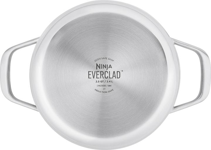 Image du produit Ninja NIA Sauteuse 18cm EverCl.ES (18 cm, Cocotte + faitout, Acier inoxydable)