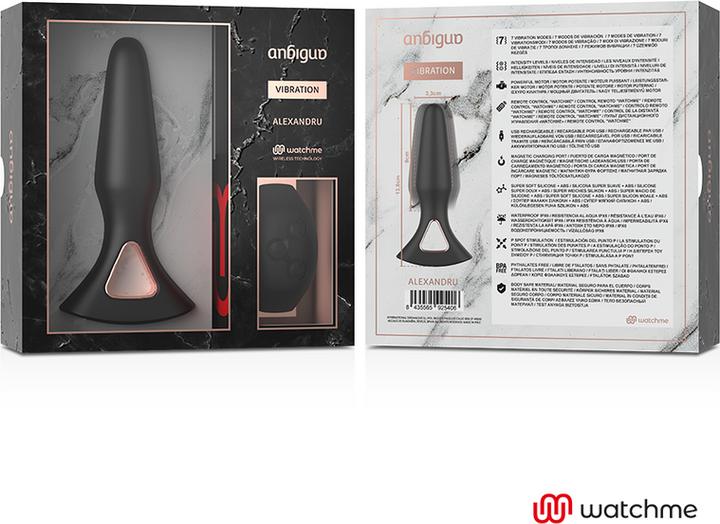 Produktbild Anbiguo Analvibrator “Alexandru” mit Fernbedienung