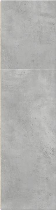 Produktbild VidaXL Bücherregal Standregal Büroregal Aktenregal Aufbewahrungsregal Betongrau (30 x 40 x 114 cm)