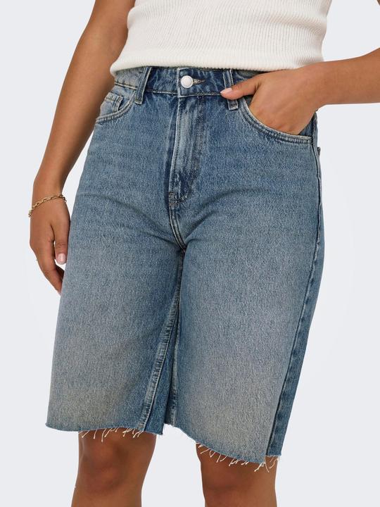 Produktbild Only ONLCARO Hohe Taille Locker geschnitten Jeans-Shorts Jeans-Shorts (XL)
