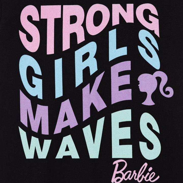 Image du produit Barbie Filles Strong Les filles font des vagues Sweat à capuche (146, 152)