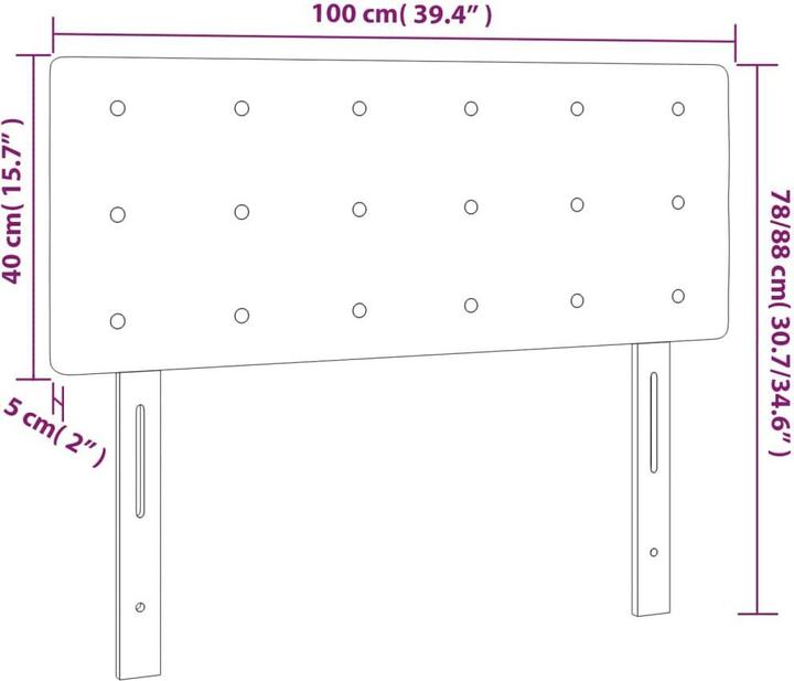 Produktbild VidaXL Kalli (100 x 5 x 88 cm)