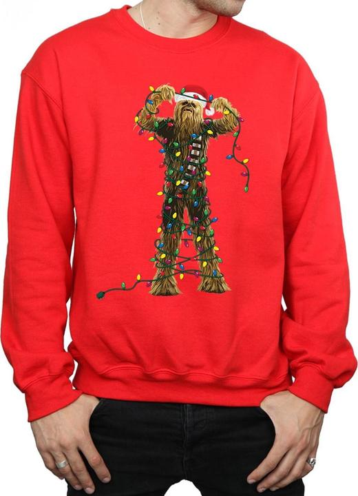 Produktbild Star Wars Chewbacca Christmas Lights Sweatshirt (XXL)