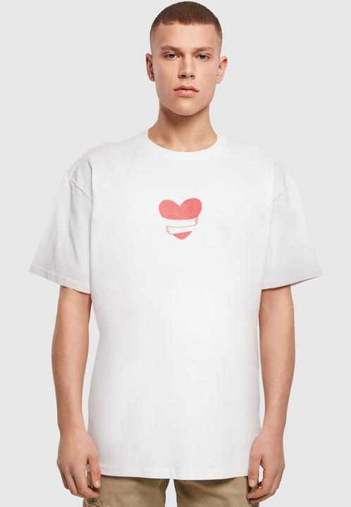 Produktbild Merchcode Hugs & Love - Heart Hug Heavy Oversize Tee - 174985 (4XL)