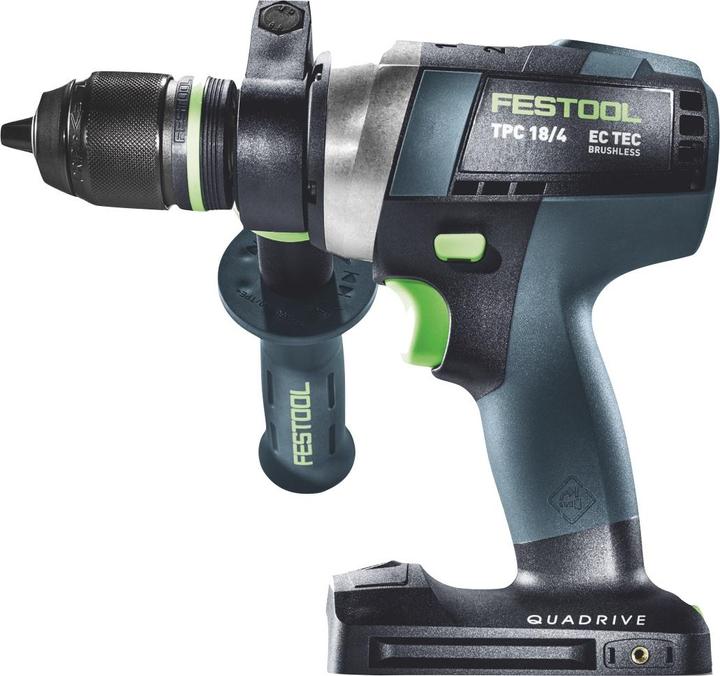 Actual product image Festool Battery-powered impact drill QUADRIVE TPC 18/4 I-Basic (Rechargeable battery operated)