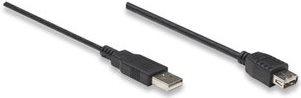 Immagine prodotto Manhattan Cavo di prolunga USB 2.0 (1.80 m, USB 2.0)