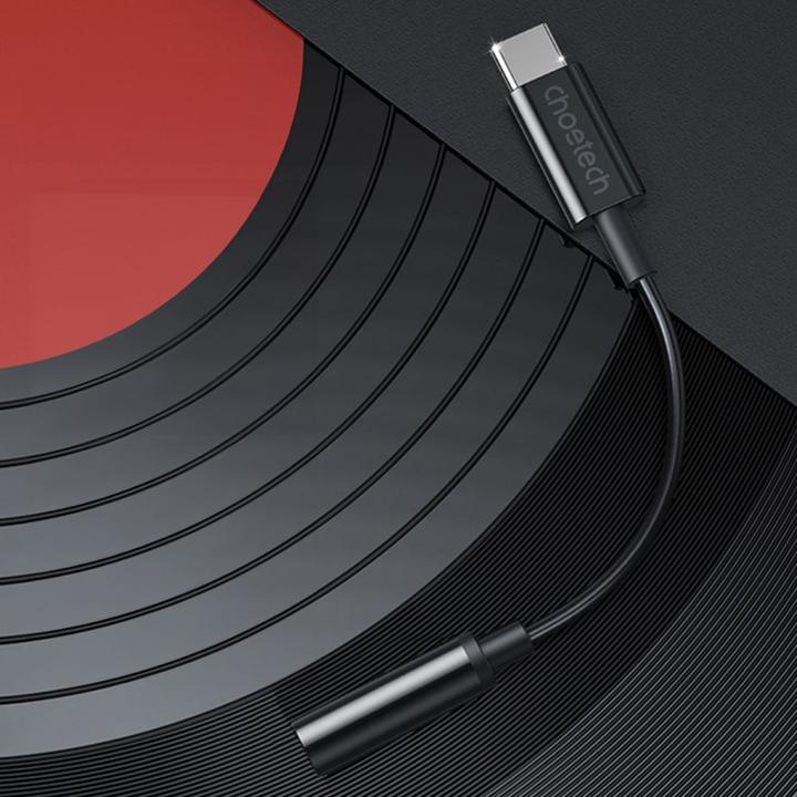 Produktbild Choetech 3.5mm Klinke – USB C (Headset-Adapter)
