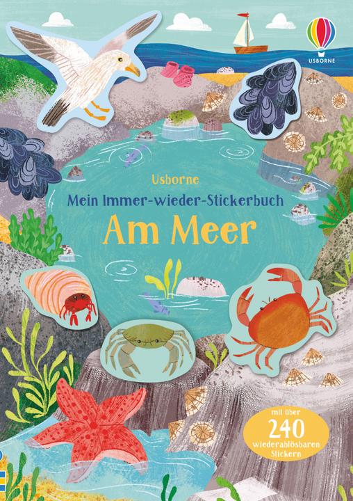 Mein Immer-wieder-Stickerbuch: Am Meer (German, Jessica Greenwell., 2022)