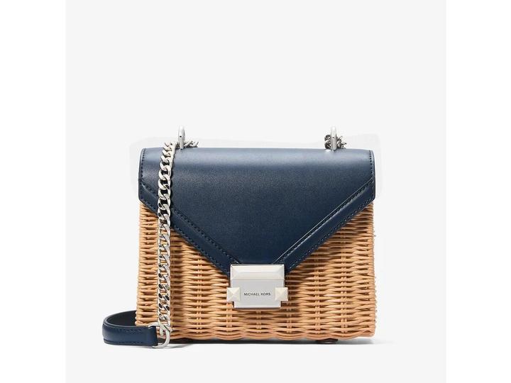 Michael Kors Shoulder Bag WHITNEY-NAVY Blue 21 x 18 x 7 cm
