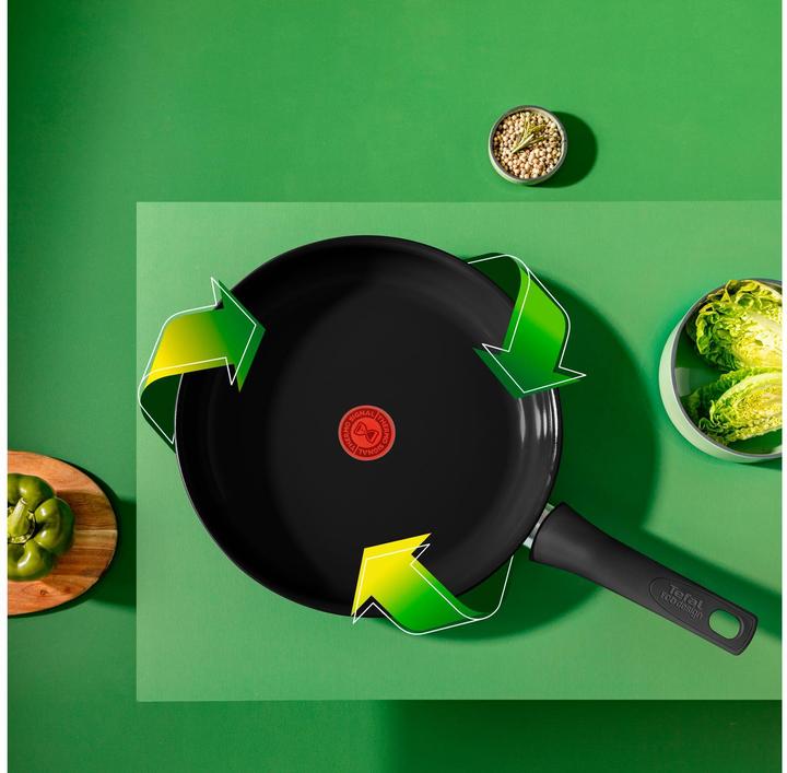 Produktbild Tefal Bratpfanne Renew Black On 28cm (28 cm, Bratpfanne, Aluminium, Keramik)