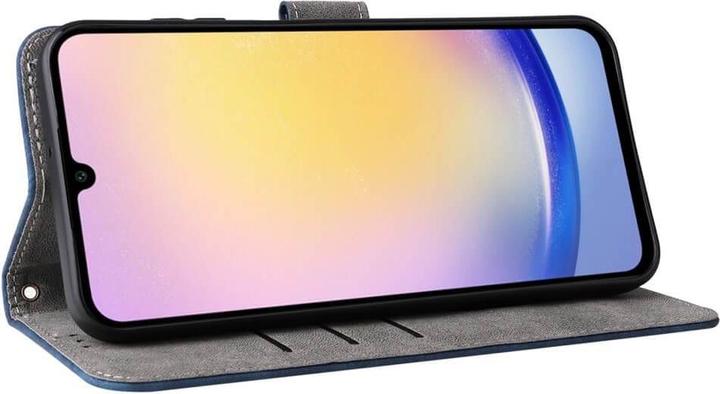 Image du produit Cover-Discount Galaxy A25 5G - Étui avec bloqueur RFID bleu (Samsung Galaxy A25 5G)