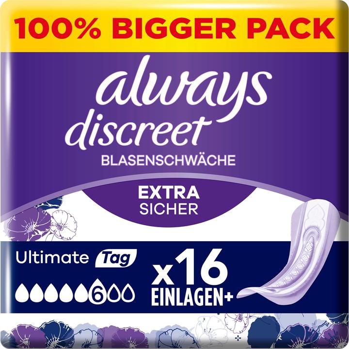 Always Discreet Ultimate Tag (16 x, Large plus)