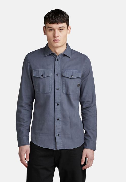 Actual product image G-Star G- Star shirt MARINE SLIM long sleeve shirt (XL)