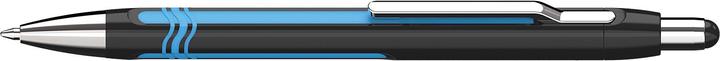 Immagine prodotto Schneider Penna a sfera retrattile Epsilon a clip Extra Thick (Ciano, Nero, 1 x)