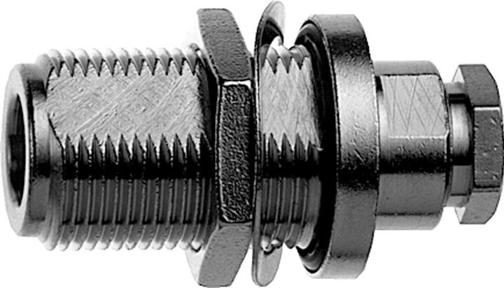 Actual product image Telegärtner N female cable gland G1, G5 compression fitting IP 67, B06, Z10, G01 (RG-58 C/U), G05 (RG-223/U)