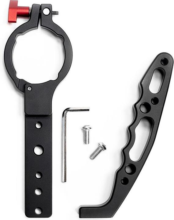 Actual product image Caruba Versatile handle for DJI Ronin S & Zhiyun Crane 2 (Gimbal handle)