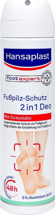 Immagine prodotto Beiersdorf Hansaplast Fusspi 2in1deo (Deodorante per piedi e polvere, 150 ml)