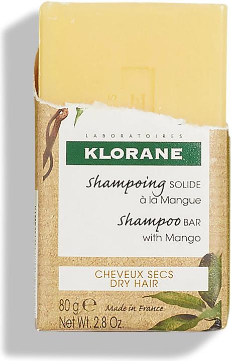 Klorane Festes Shampoo mit Mango (80 ml, Festes Shampoo)