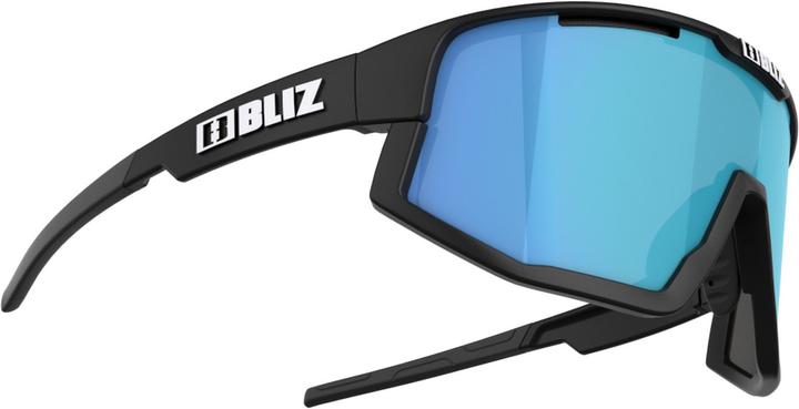 Actual product image Bliz Fusion (Matt Black, Black, White, Smoke w Blue Multi)