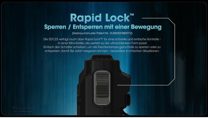 Produktbild Nitecore EDC23 (10.28 cm, 2500 lm)