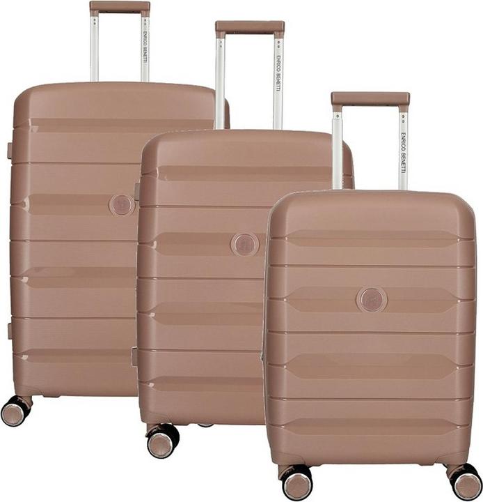 Actual product image Enrico Benetti Montréal - Set of 3 suitcases (L (90 - 115l))