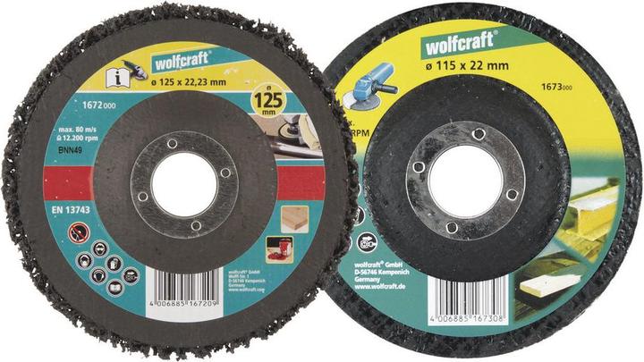 Produktbild wolfcraft 1 Universal-Reinigungsscheibe
