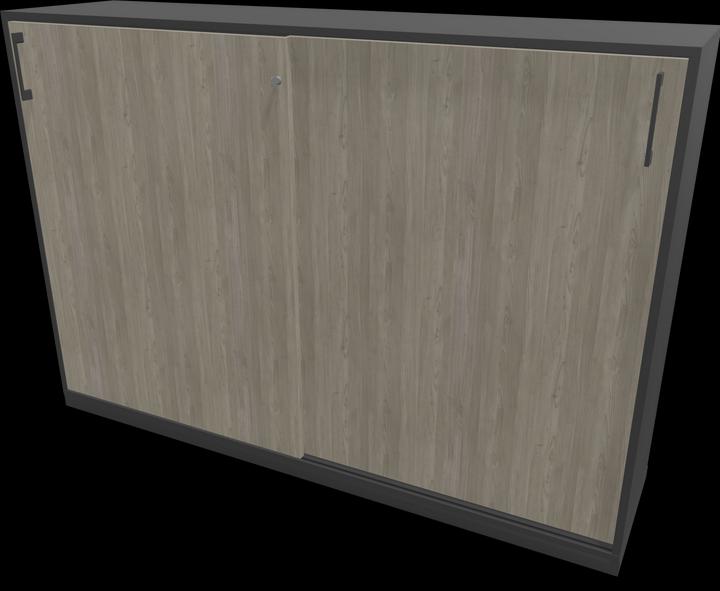 Actual product image Narbutas Choice sliding door cabinet (160 x 40 x 111.5 cm)