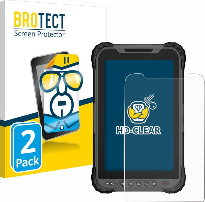 Produktbild BROTECT Schutzfolie Displayschutz Klar (2 Stück, Zenius 800)