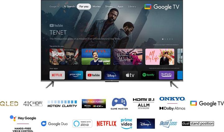 Image du produit TCL 55C635 (55", C635, QLED, 4K, 2022)