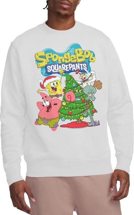 Immagine prodotto Spongebob Squarepants Felpa Albero di Natale Adulto Unisex (XL)