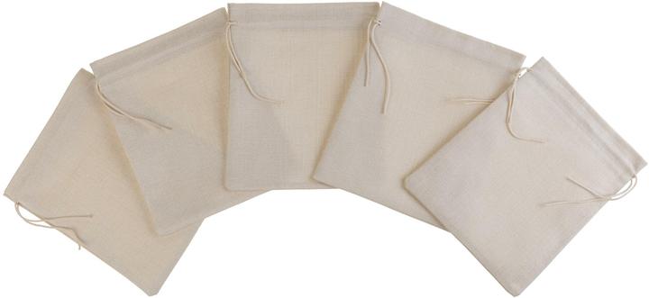 Immagine prodotto FTM Borsa in cotone/lino, 5 pezzi, beige